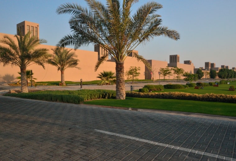 Emirati Housing 500 Villas Yas Island Landscaping by Gulf Dunes