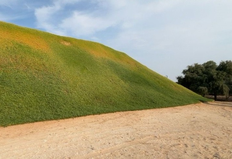 Ghantoot Hills Abu Dhabi Landscaping Project Gulf Dunes